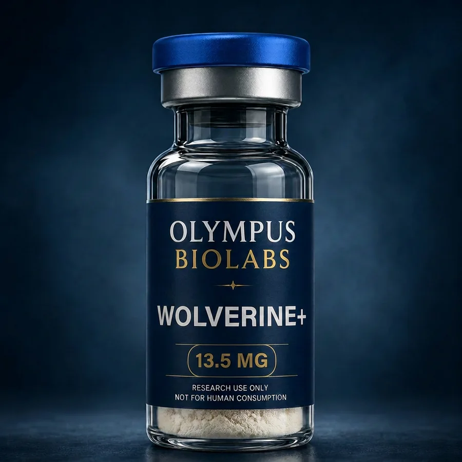 Wolverine+ (BPC-157 / TB-500 / MGF) 10 mg + 2.5 mg + 1 mg research material